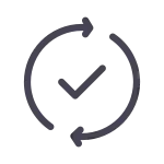 Sync Check SVG Icon